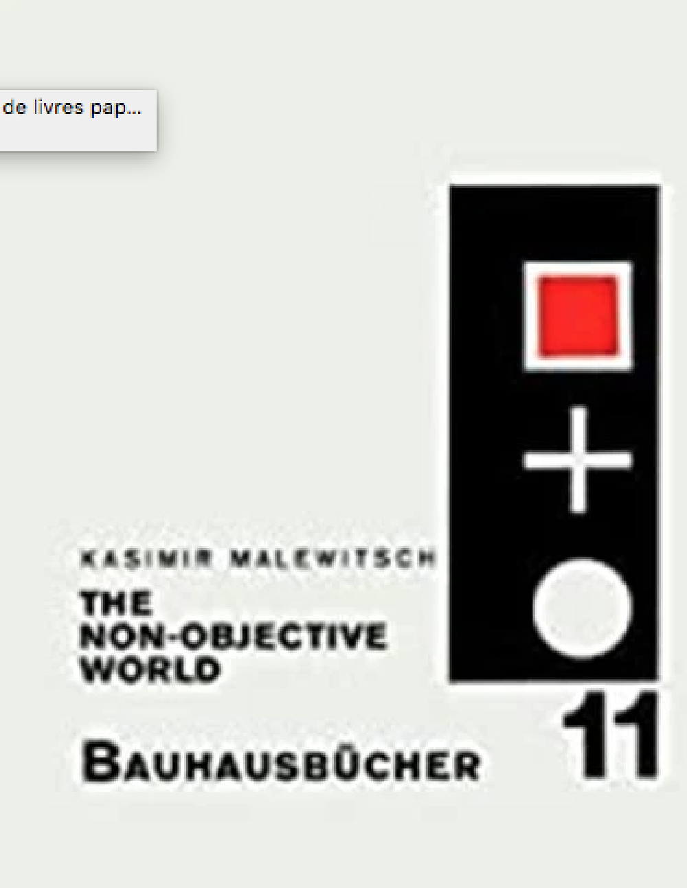 Kasimir Malevich The Non-objective World