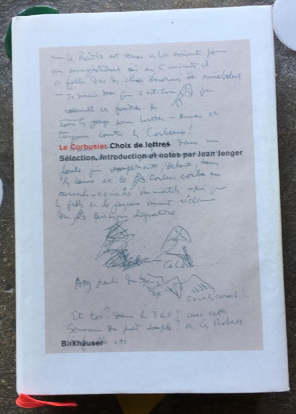 Choix de lettres - Le Corbusier