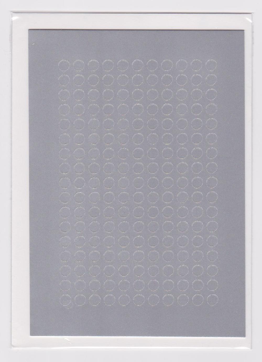 Cartes DOTSY Confetti Card ( Silver mat )