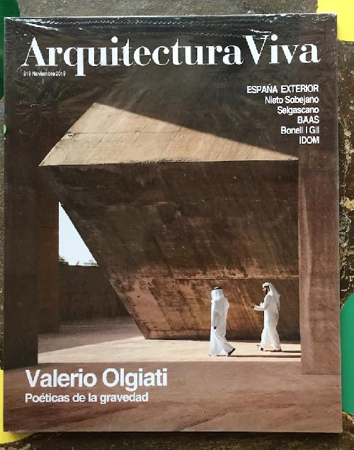 Arquitectura Viva 219 Valerio Olgiati - Poéticas de la gravedad