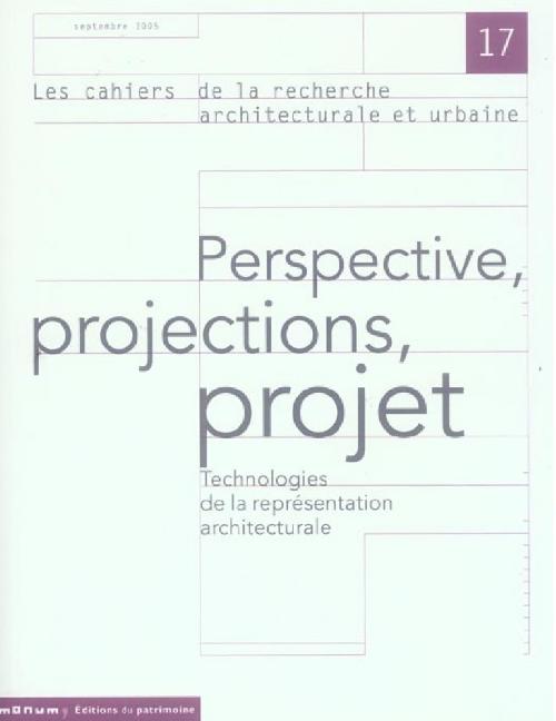 Les Cahiers de la recherche architecturale et urbaine n°17