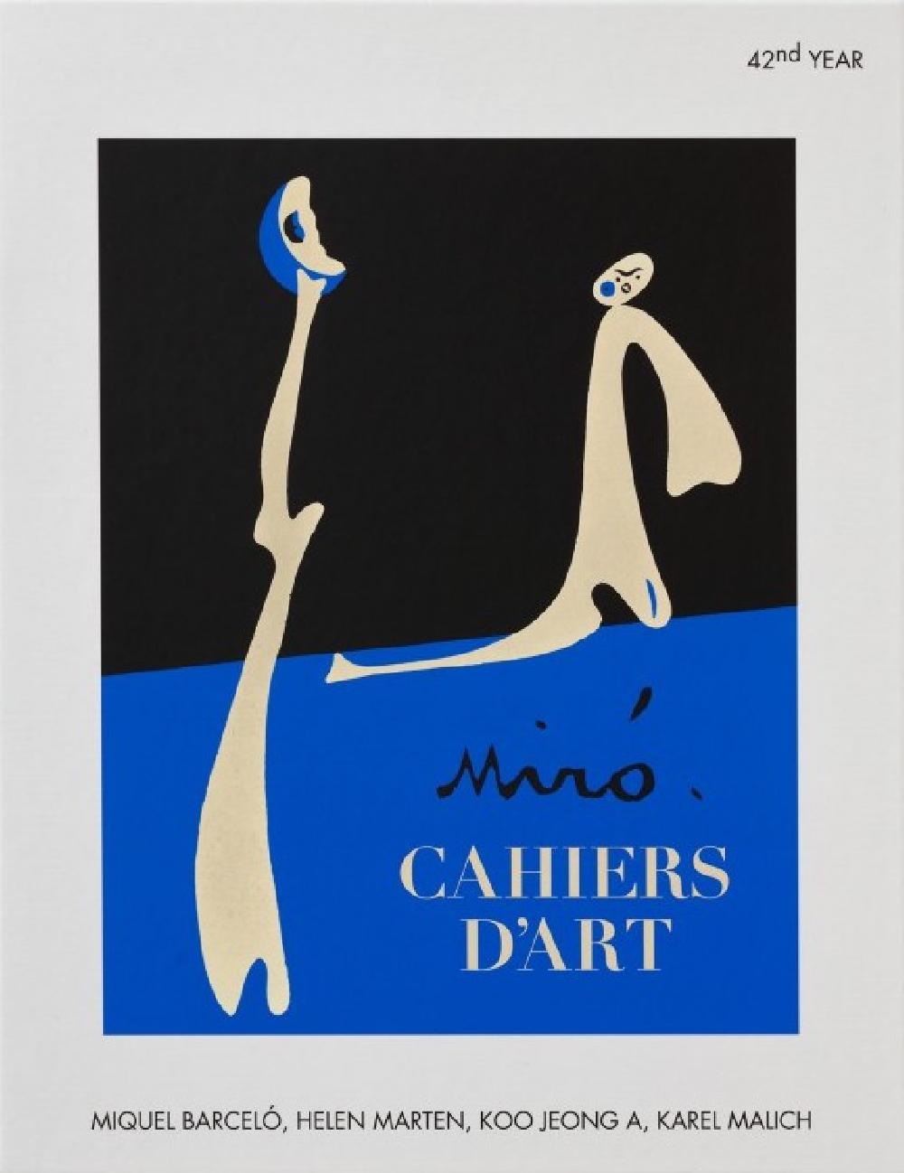 Revue Cahiers d'Art - Joan Miró 