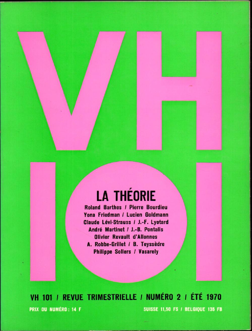 VH101 numéro 2 - LA THÉORIE