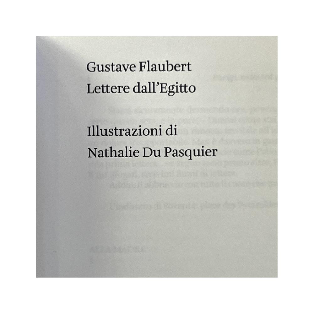 Gustave Flaubert - Nathalie du Pasquier - Lettere dall Egitto