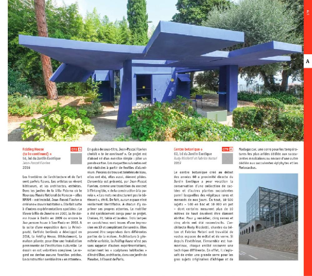 MONACO - Guide d'architecture BEAUSOLEIL - ROQUEBRUNE-CAP MARTIN - Jean-Philippe Hugron