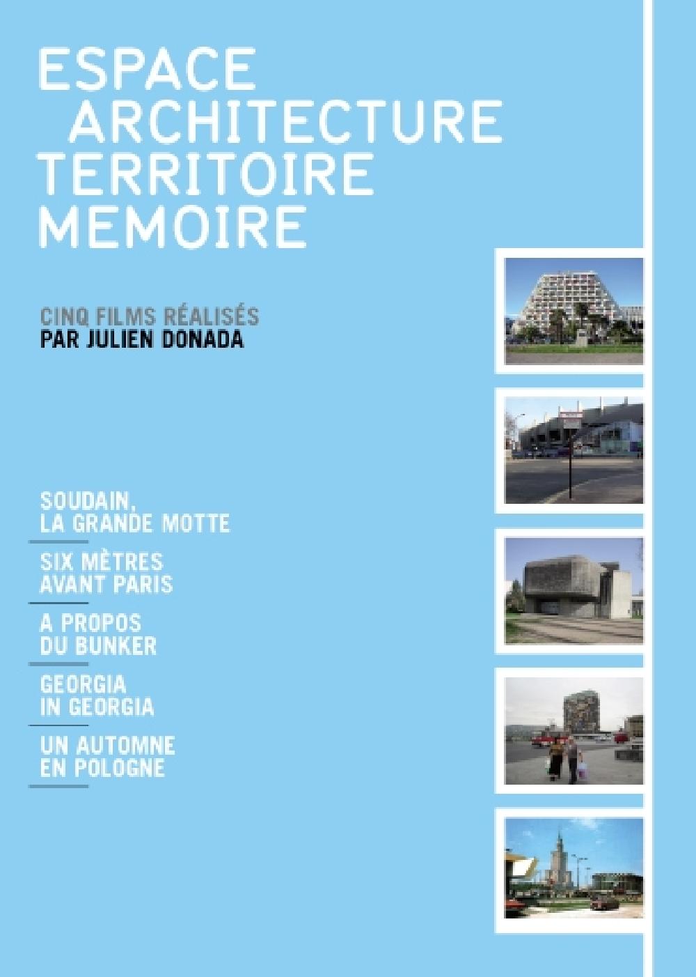 Espace, architecture, territoire, mémoire - DVD Vidéo