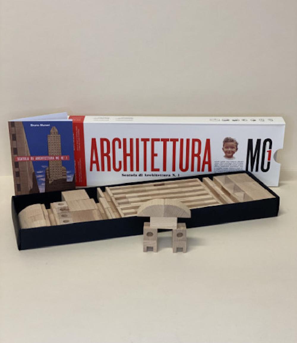 Scatola di architettura MC N°1 + scatola in legno