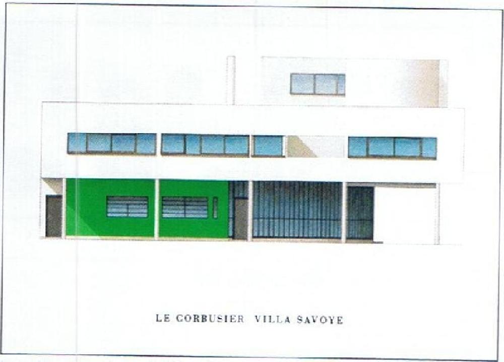 Le Corbusier Villa Savoye, (Affiche)