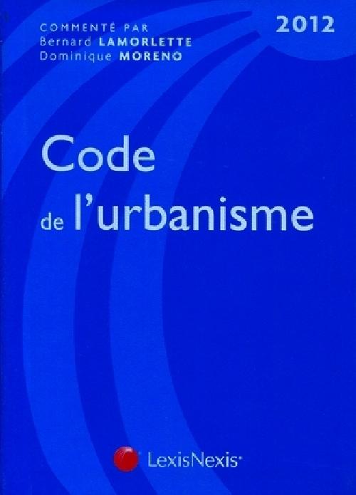 Le code de l'urbanisme 2012