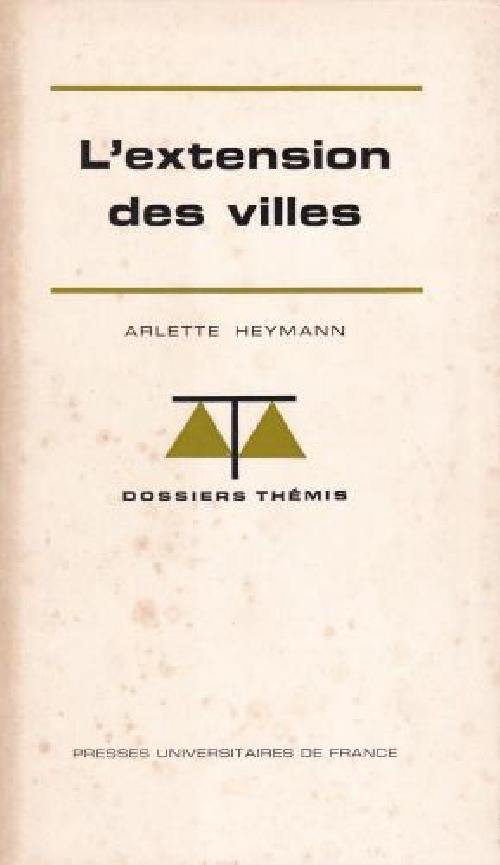 L'extension des villes